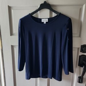 Joseph Ribkoff Navy Blue Women's Top